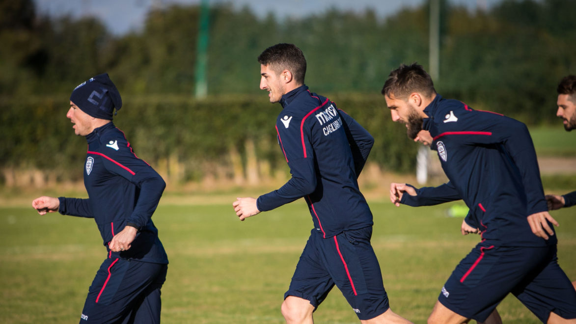 Deiola si allena ad Asseminello