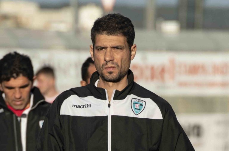 Michele Filippi, ex allenatore dell'Olbia | foto Emanuele Perrone