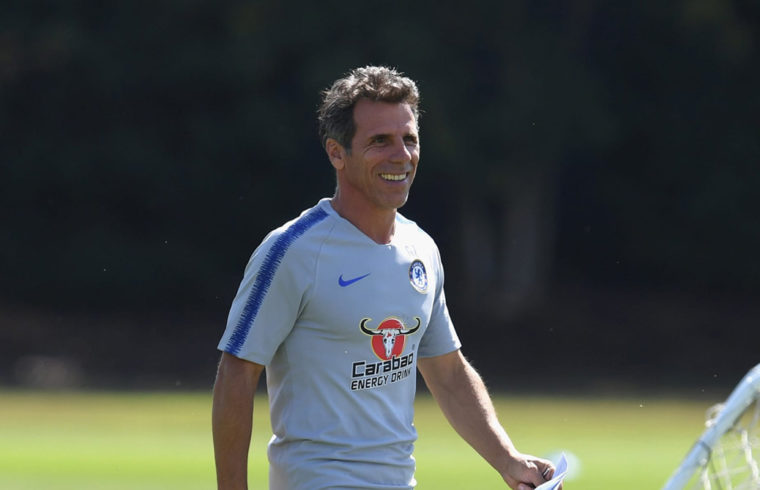 Gianfranco Zola ai tempi del Chelsea