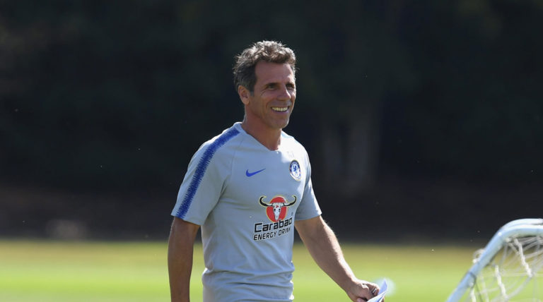 Gianfranco Zola ai tempi del Chelsea