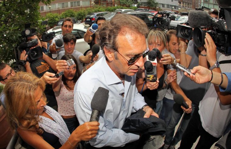 Massimo Cellino, proprietario del Cagliari dal '92 al 2014