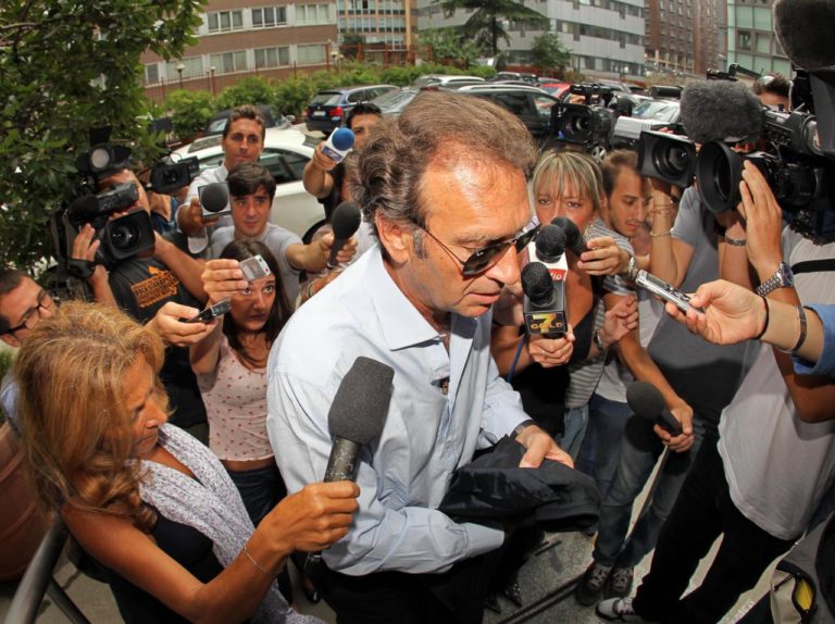 Massimo Cellino, proprietario del Cagliari dal '92 al 2014