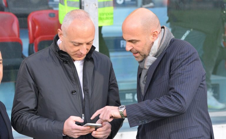 Giulini e Passetti (Foto di Gianluca Zuddas/Fotocronache.it)