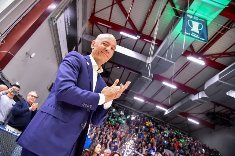 Stefano Sardara, presidente del Banco di Sardegna Dinamo Sassari | Foto Luigi Canu