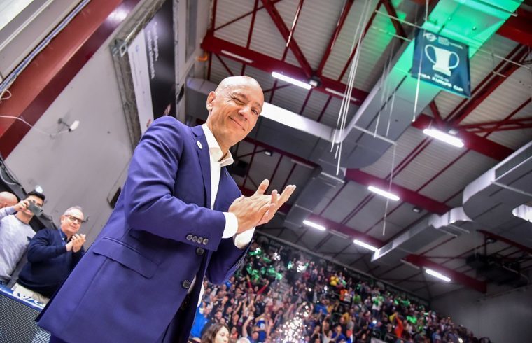 Stefano Sardara, presidente del Banco di Sardegna Dinamo Sassari | Foto Luigi Canu