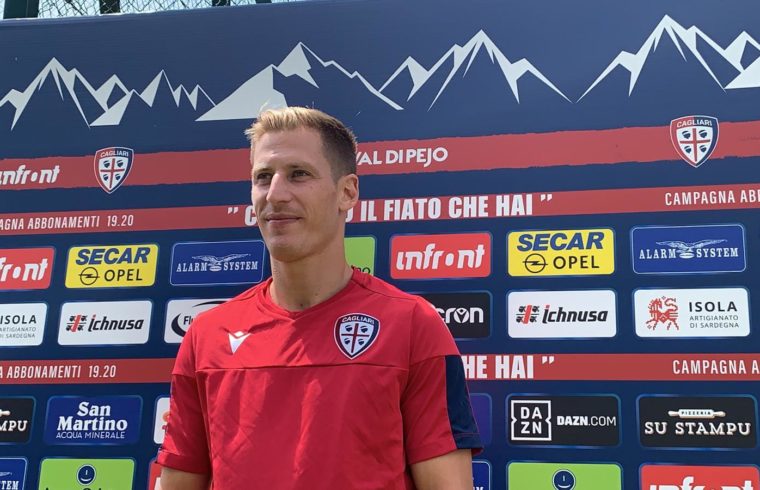 Valter Birsa nel ritiro di Pejo