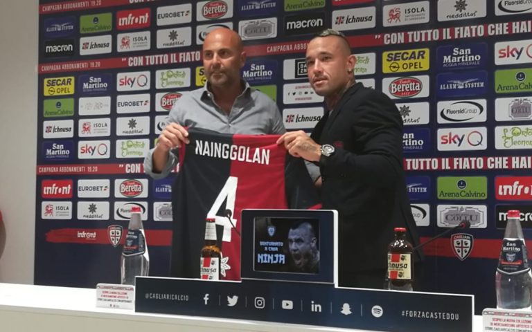 Tommaso Giulini e Radja Nainggolan