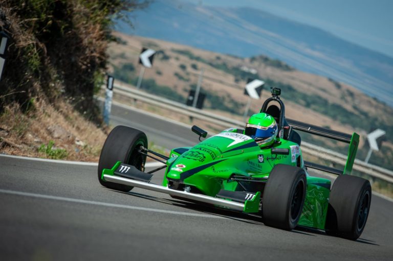 Enrico Piu, uno dei protagonisti degli slalom isolani | Foto Andrea Baldinu