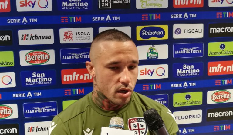 Radja Nainggolan in zona mista