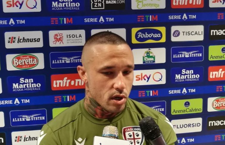 Radja Nainggolan in zona mista