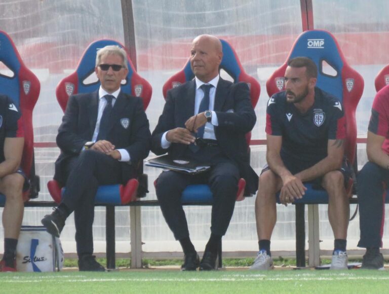 Alessandro Agostini sulla panchina della Primavera