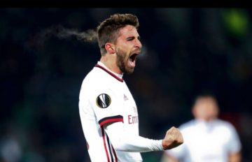 Fabio Borini esulta dopo un gol