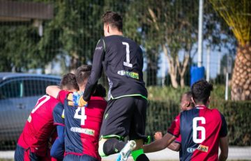 Un'esultanza della Primavera nella passata stagione| Foto Cagliari Calcio