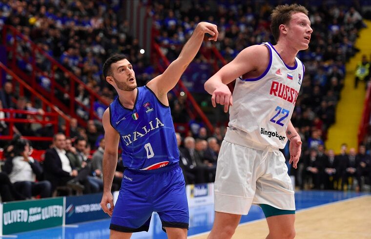 Marco Spissu con la maglia Azzurra | Foto Italbasket