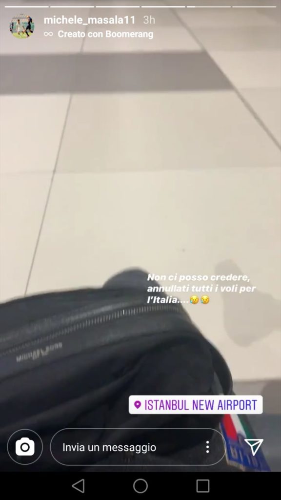 La storia Instagram di Masala 