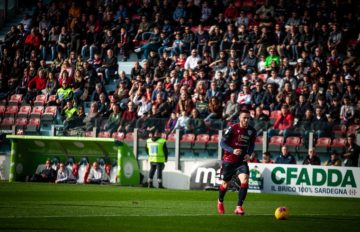 Luca Gagliano in movimento alla Sardegna Arena