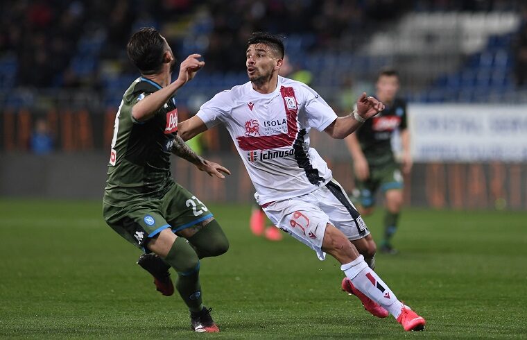 Giovanni Simeone in azione