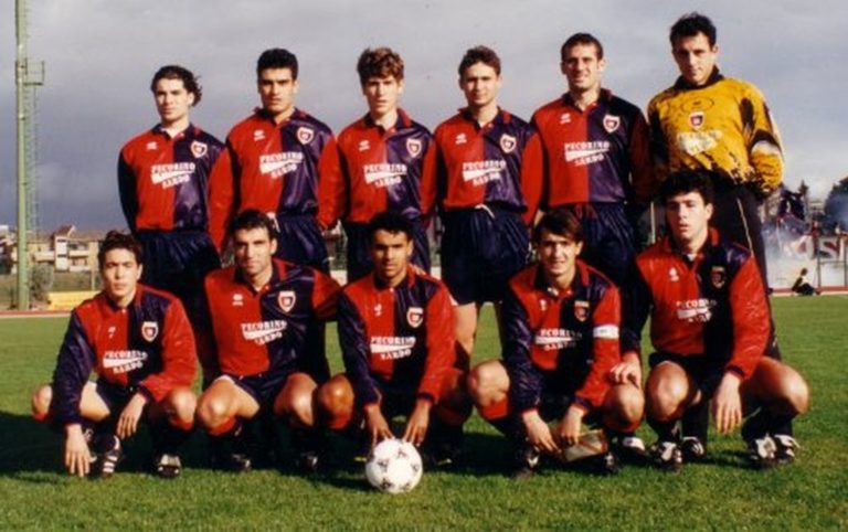 Una formazione del Cagliari Primavera 1995-96