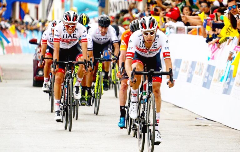 Fabio Aru al Tour de Colombia, unica gara disputata nel 2020