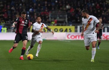 Gaston Pereiro in Cagliari-Roma | Foto Emanuele Perrone