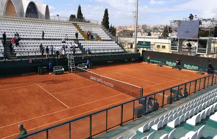 Tutto pronto per la Coppa Davis a Cagliari