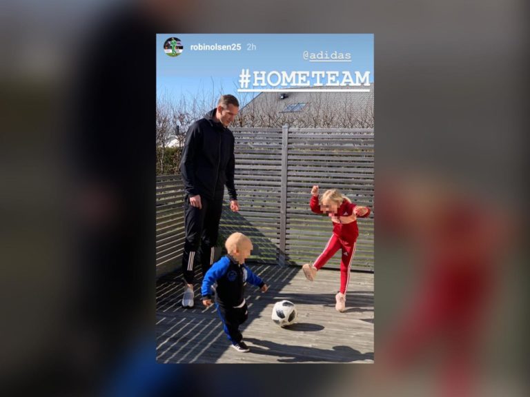 La storia Instagram di Robin Olsen