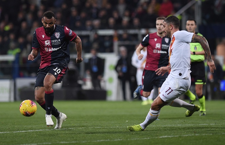 Joao Pedro in Cagliari-Roma