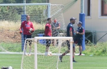 Walter Zenga guida un allenamento ad Asseminello | Foto centotrentuno.com