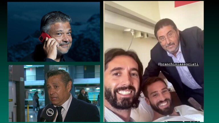 In senso orario: Giovanni Branchini, Pablo Bentancur e Alessandro Beltrami