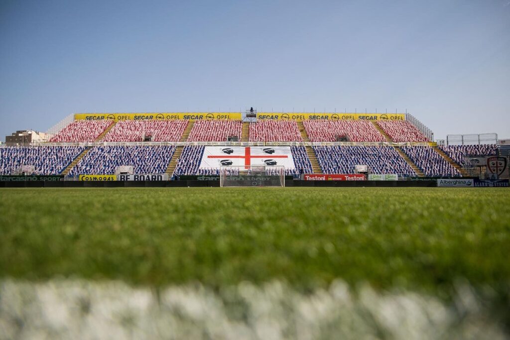 Immagine di una Sardegna Arena vuota