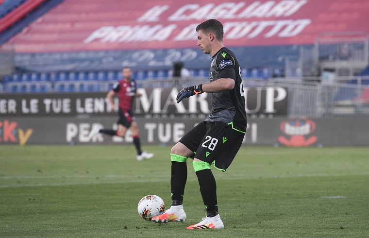 Alessio Cragno, portiere del Cagliari