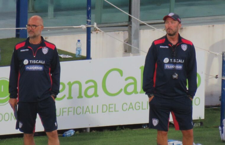 Max Canzi e Walter Zenga dirigono un allenamento | Foto centotrentuno.com