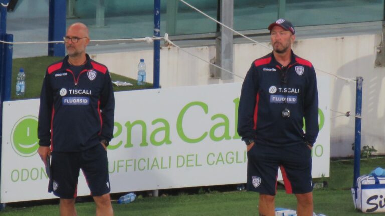 Max Canzi e Walter Zenga dirigono un allenamento | Foto centotrentuno.com
