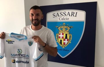 Paolo Palmas confermato al Sassari calcio Latte Dolce