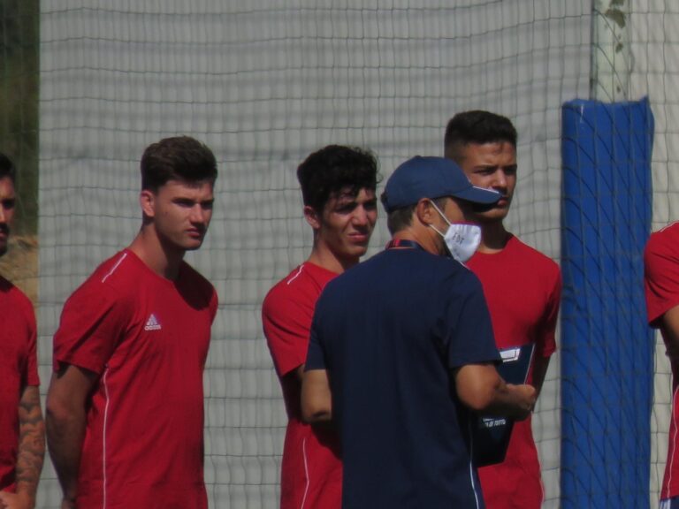 Primo allenamento per Di Francesco ad Asseminello