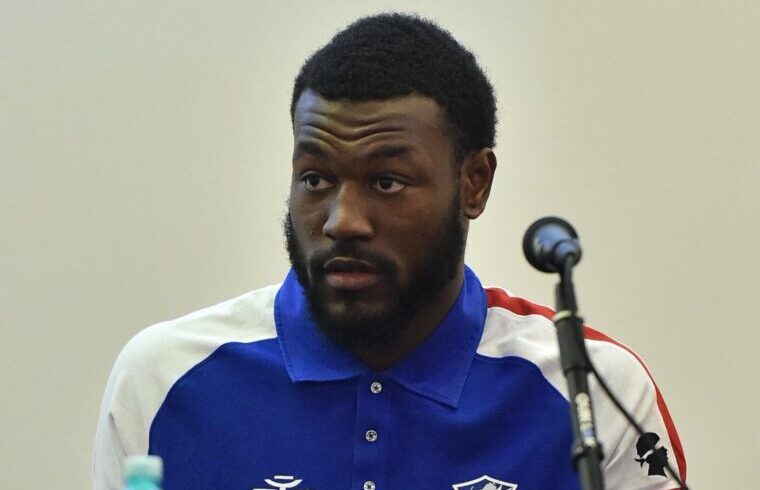 Jason Burnell al Welcome Day della dinamo Sassari | Foto Luigi Canu