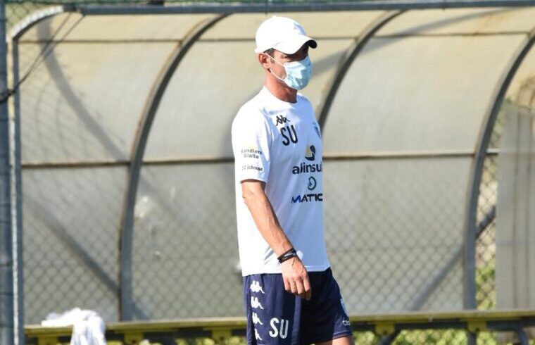 Stefano Udassi nel Ritiro biancoceleste al Borgo degli ulivi di Sorso | Foto di Alessandro Sanna