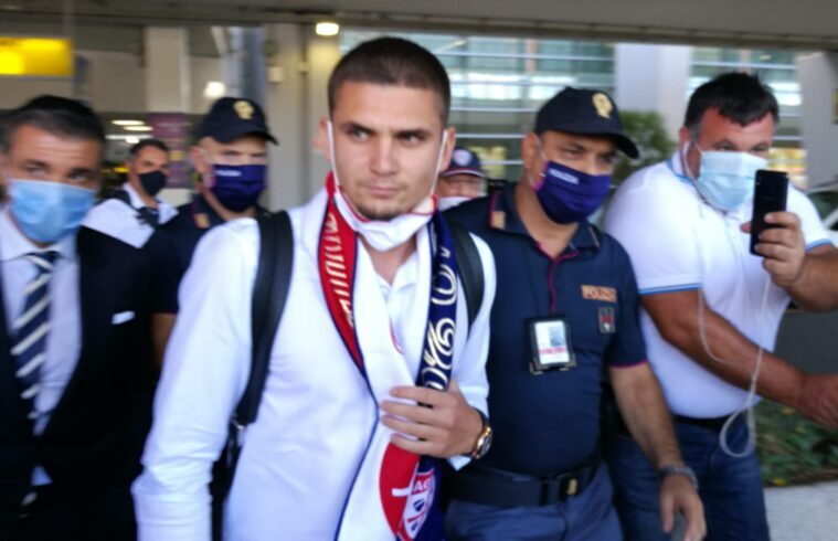 Razvan Marin all arrivo di Elmas
