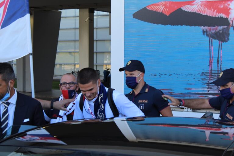 Razvan Marin all arrivo di Elmas