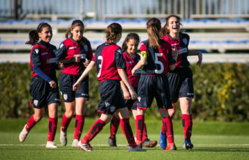 L'Under 15 femminile del Cagliari | Foto Cagliari Calcio