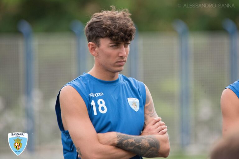 Gigi Scanu in allenamento | Foto di Alessandro Sanna