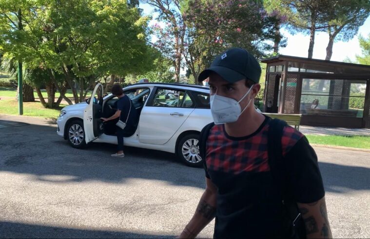 Visite mediche per Luca Cigarini (foto Dario Marchetti)