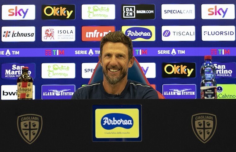 Eusebio Di Francesco | Foto Valerio Spano - Cagliari Calcio