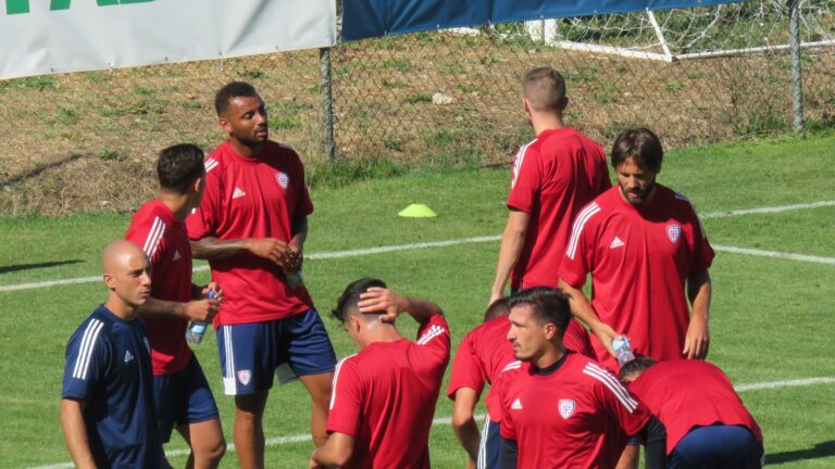 Breve pausa per il Cagliari allo Stadio del Vento
