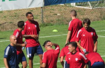 Breve pausa per il Cagliari allo Stadio del Vento