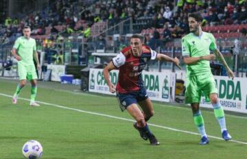 Gabriele Zappa in Cagliari-Lazio | Foto Emanuele Perrone