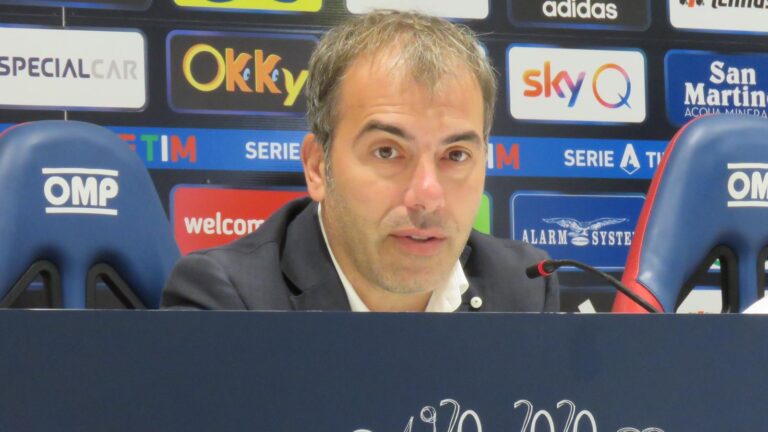 Pierluigi Carta in conferenza stampa