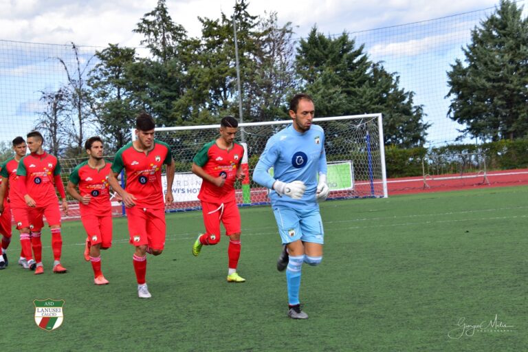 La Gorga guida i compagni del Lanusei | Foto Giorgio Melis - Lanusei Calcio