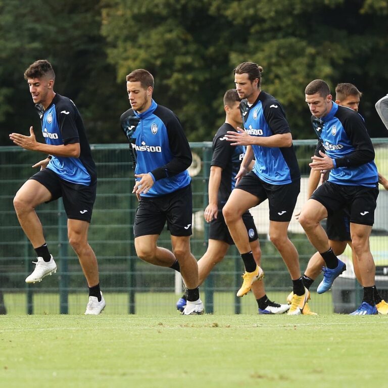 Atalantini in allenamento a Zingonia | Foto Atalanta Calcio