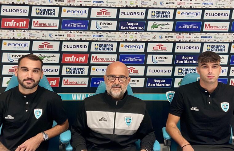 Riccardo Ladinetti e Mattia D Agostino alla presentazione insieme a Max Canzi